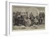 The Zulu War, Ambassadors from King Cetewayo to Sue for Peace-Richard Caton Woodville II-Framed Giclee Print