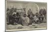 The Zulu War, Ambassadors from King Cetewayo to Sue for Peace-Richard Caton Woodville II-Mounted Giclee Print