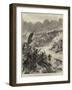 The Zulu War, Attack on an Escort of the 80th Regiment at the Intombi River-null-Framed Giclee Print