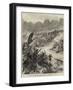 The Zulu War, Attack on an Escort of the 80th Regiment at the Intombi River-null-Framed Giclee Print