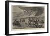 The Zulu War, Destruction of Dabulamanzi's Kraal, 4 April-Charles Edwin Fripp-Framed Giclee Print