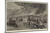 The Zulu War, Destruction of Dabulamanzi's Kraal, 4 April-Charles Edwin Fripp-Mounted Giclee Print