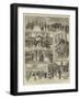 The Zulu War, Embarkation of Reinforcements at the Victoria Docks-null-Framed Giclee Print