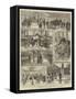 The Zulu War, Embarkation of Reinforcements at the Victoria Docks-null-Framed Stretched Canvas