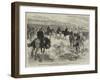 The Zulu War, General Newdigate Addressing the Lancers before the Battle of Ulundi-Melton Prior-Framed Giclee Print