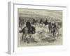 The Zulu War, General Newdigate Addressing the Lancers before the Battle of Ulundi-Melton Prior-Framed Giclee Print