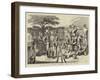 The Zulu War, in Laager at Greytown, Awaiting the Zulu Impi-null-Framed Giclee Print