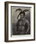 The Zulu War in South Africa, Cetewayo, the Zulu King-William Heysham Overend-Framed Giclee Print