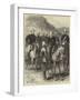 The Zulu War, Investiture of Major Chard, Re, with the Victoria Cross-null-Framed Giclee Print