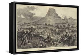 The Zulu War, Isandhlwana Revisited, Fetching Away the Waggons, 21 May-William Heysham Overend-Framed Stretched Canvas