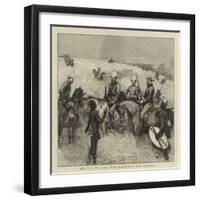 The Zulu War, John Dunn Examining a Zulu Prisoner-null-Framed Giclee Print