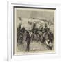 The Zulu War, John Dunn Examining a Zulu Prisoner-null-Framed Giclee Print