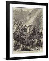 The Zulu War, Natal Mounted Police, under Major Dartnell, on their Way to the Front-null-Framed Giclee Print