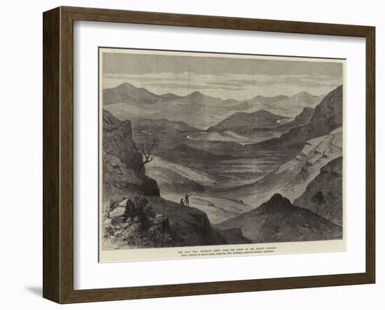 The Zulu War, Rourke's Drift, Near the Scene of the Recent Conflict-null-Framed Giclee Print