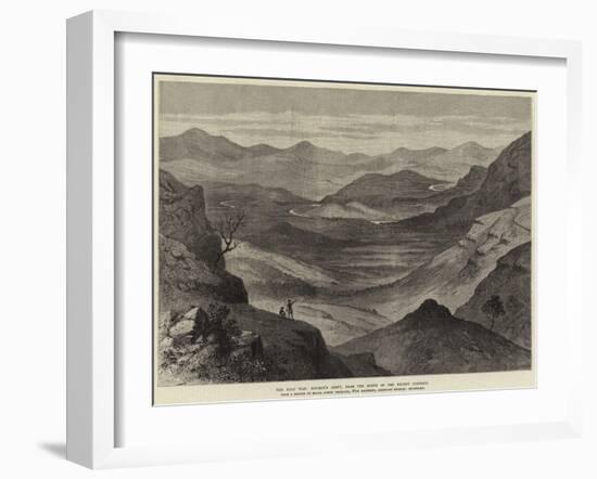 The Zulu War, Rourke's Drift, Near the Scene of the Recent Conflict-null-Framed Giclee Print