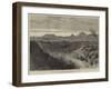 The Zulu War, View of the Spot Where the Prince Imperial Was Killed, Looking East-Melton Prior-Framed Giclee Print