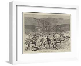 The Zulu War, with the General Wood, a Buck-Hunt on the March-Alfred Chantrey Corbould-Framed Giclee Print