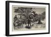 The Zulu War, with the Natal Native Contingent, a Hot Day-null-Framed Giclee Print