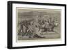 The Zulu War, with the Natal Native Contingent, Officers' Drill-John Charles Dollman-Framed Giclee Print