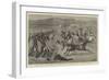 The Zulu War, with the Natal Native Contingent, Officers' Drill-John Charles Dollman-Framed Giclee Print