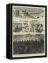 The Zulu War, with the Natal Native Contingent-Godefroy Durand-Framed Stretched Canvas