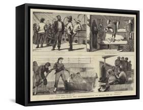 The Zulu War, with the Reinforcements on Board the Ss Russia-null-Framed Stretched Canvas