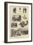 The Zulu War, with the Reinforcements-Charles Edwin Fripp-Framed Giclee Print