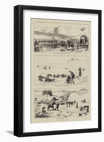 The Zulu War-Charles Edwin Fripp-Framed Giclee Print