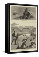 The Zulu War-Samuel Edmund Waller-Framed Stretched Canvas