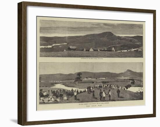 The Zulu War-John Charles Dollman-Framed Giclee Print