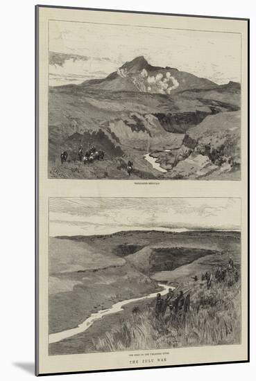 The Zulu War-Charles Edwin Fripp-Mounted Giclee Print