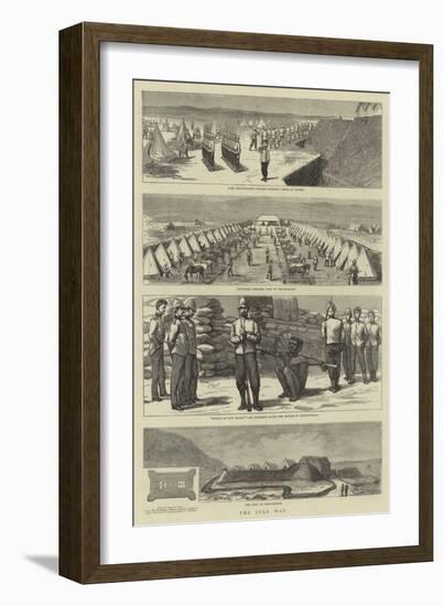 The Zulu War-William Ralston-Framed Giclee Print