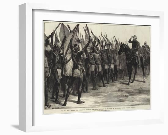 The Zulu War-William Heysham Overend-Framed Giclee Print