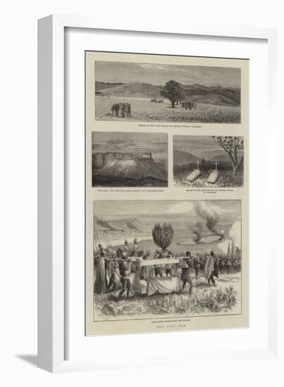 The Zulu War-null-Framed Giclee Print