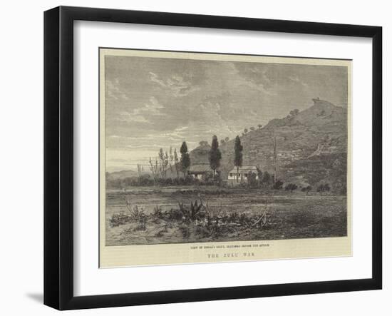 The Zulu War-null-Framed Giclee Print