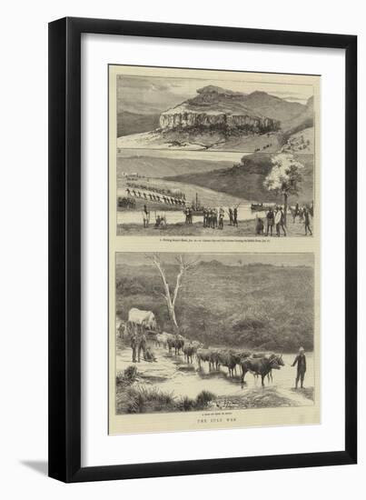 The Zulu War-null-Framed Giclee Print