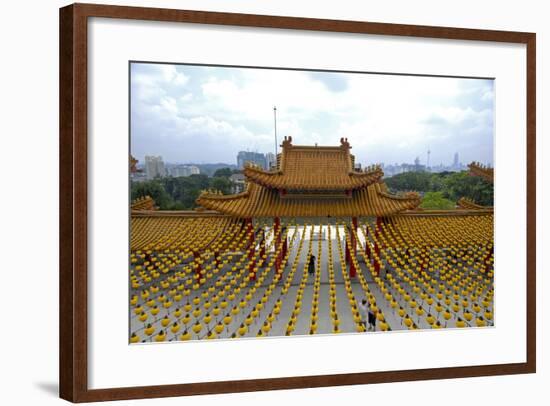 Thean Hou Temple, Kuala Lumpur, Malaysia, Southeast Asia, Asia-Balan Madhavan-Framed Photographic Print