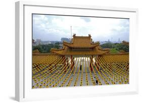 Thean Hou Temple, Kuala Lumpur, Malaysia, Southeast Asia, Asia-Balan Madhavan-Framed Photographic Print