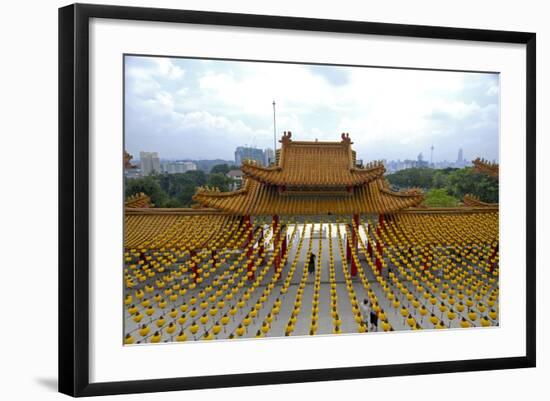 Thean Hou Temple, Kuala Lumpur, Malaysia, Southeast Asia, Asia-Balan Madhavan-Framed Photographic Print