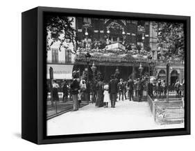 Theater Decorated for Coronation-null-Framed Stretched Canvas