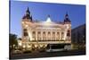 Theater Des Westens, Dusk, Berlin, Germany, Europe-Axel Schmies-Stretched Canvas
