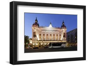 Theater Des Westens, Dusk, Berlin, Germany, Europe-Axel Schmies-Framed Photographic Print