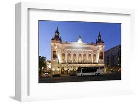 Theater Des Westens, Dusk, Berlin, Germany, Europe-Axel Schmies-Framed Photographic Print