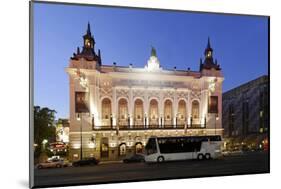 Theater Des Westens, Dusk, Berlin, Germany, Europe-Axel Schmies-Mounted Photographic Print