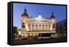 Theater Des Westens, Dusk, Berlin, Germany, Europe-Axel Schmies-Framed Stretched Canvas