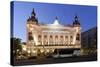 Theater Des Westens, Dusk, Berlin, Germany, Europe-Axel Schmies-Stretched Canvas