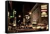 Theater District Broadway NYC-null-Framed Stretched Canvas