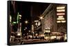 Theater District Broadway NYC-null-Framed Stretched Canvas