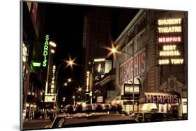 Theater District Broadway NYC-null-Mounted Photo