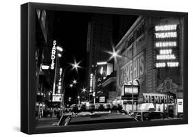 Theater District New York City-null-Framed Poster